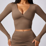 Yoga Running Long Sleeve Shirt Women