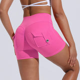 Women Push Up Gym Short
