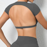 Women Sports Shirt Breathable Workout Top