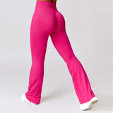 Seamless Flared Leggings Scrunch