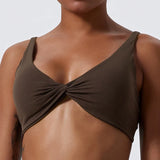 Sports Bra Shockproof Push Up Gym Top
